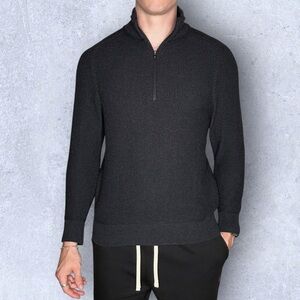 lululemon athletica Black Zip Up Sweater
